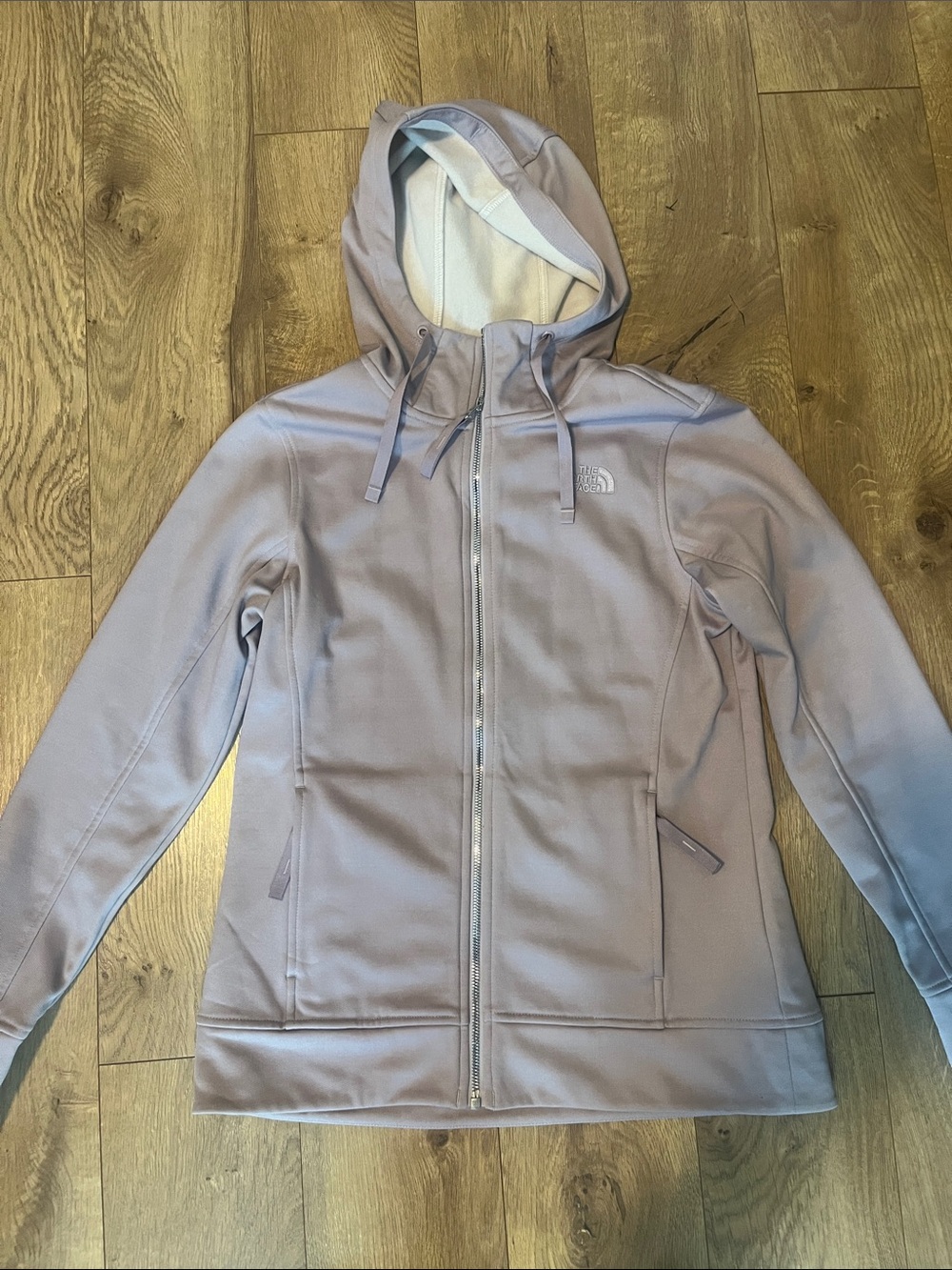 The North Face Women's Lavender Hooded Utility Jacket